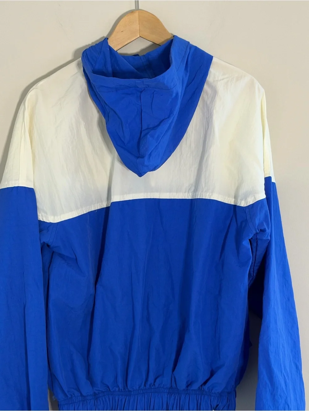 Vintage Sideout Sport Nylon Windbreaker Track Suit Set Jacket M Pant S Retro